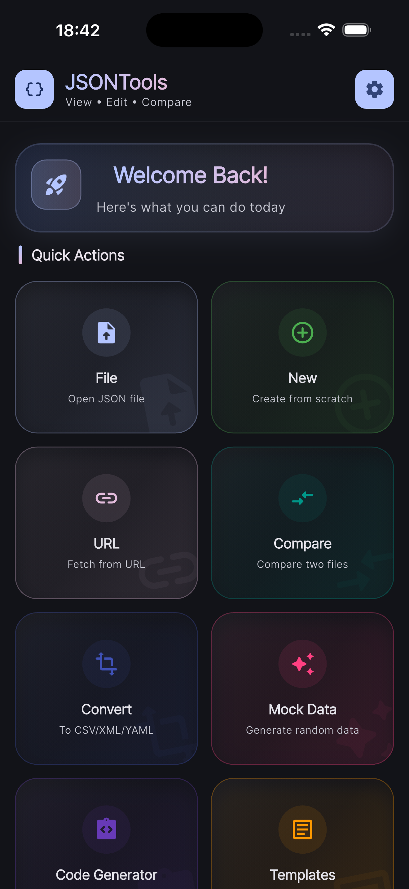 JsonTools ekran goruntusu 1