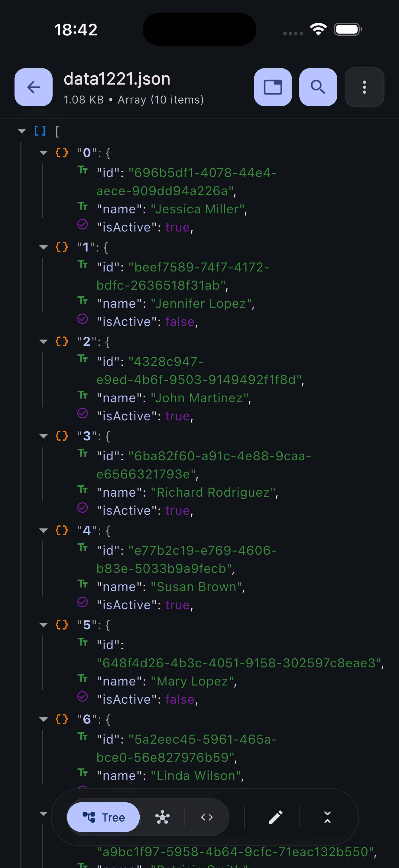 JsonTools ekran goruntusu 2