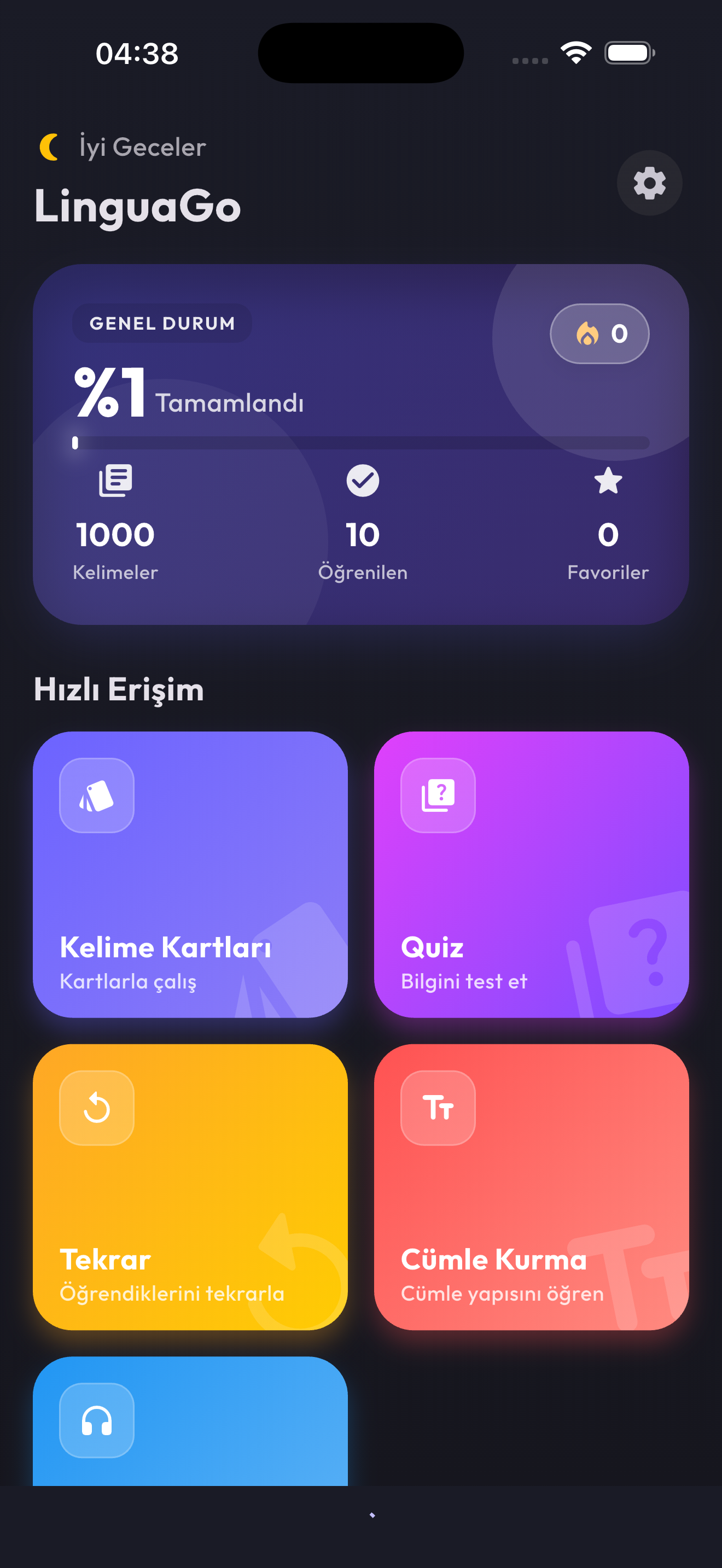 LinguaGo ekran goruntusu 1